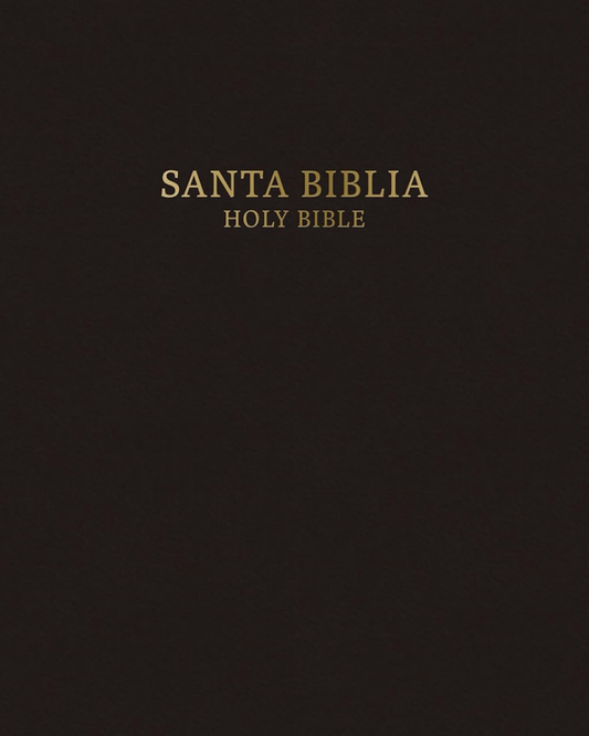 Biblia Bilingüe Tamaño Personal (RVR1960/KJV) | Color negro, tapa dura
