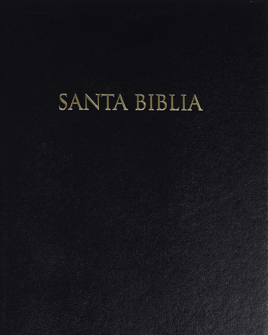 Biblia RVR1960 | Tapa dura, color negro, edición económica