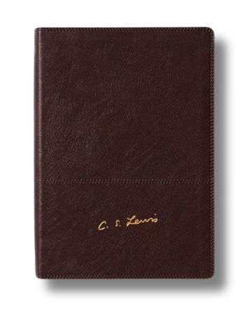 Biblia Reflexiones de C. S. Lewis (RVR Revisada) | Leathersoft, Café, Interior a Dos Colores
