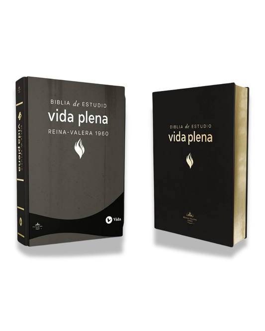 Biblia Vida Plena | Reina-Valera 1960, Imitación Piel, color Negro