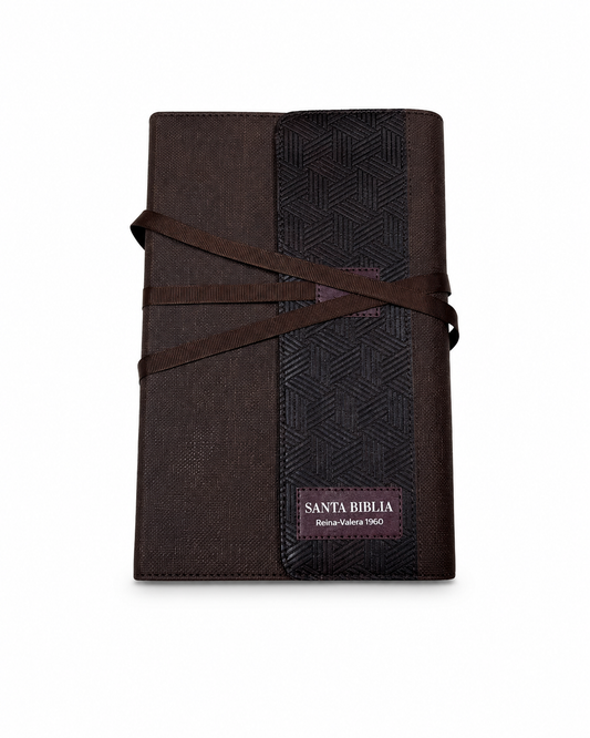 Biblia RVR60 | Letra Grande con Índice Estilo Vintage