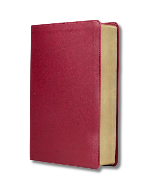 Biblia RVR | Estudio Trasfondo Cultural Leathersoft Rojo Vino