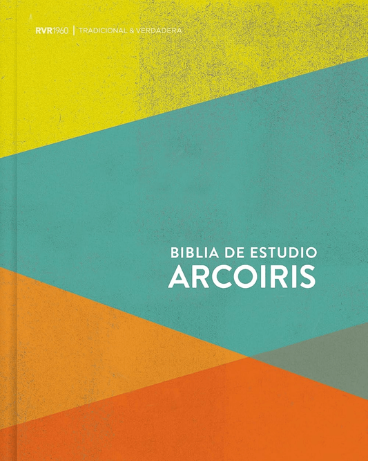 Biblia de Estudio Arcoiris | (RVR1960) Multicolor, tapa dura
