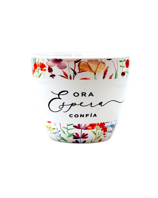 Tazas Elegance 2024 | Ora. Espera. Confía.