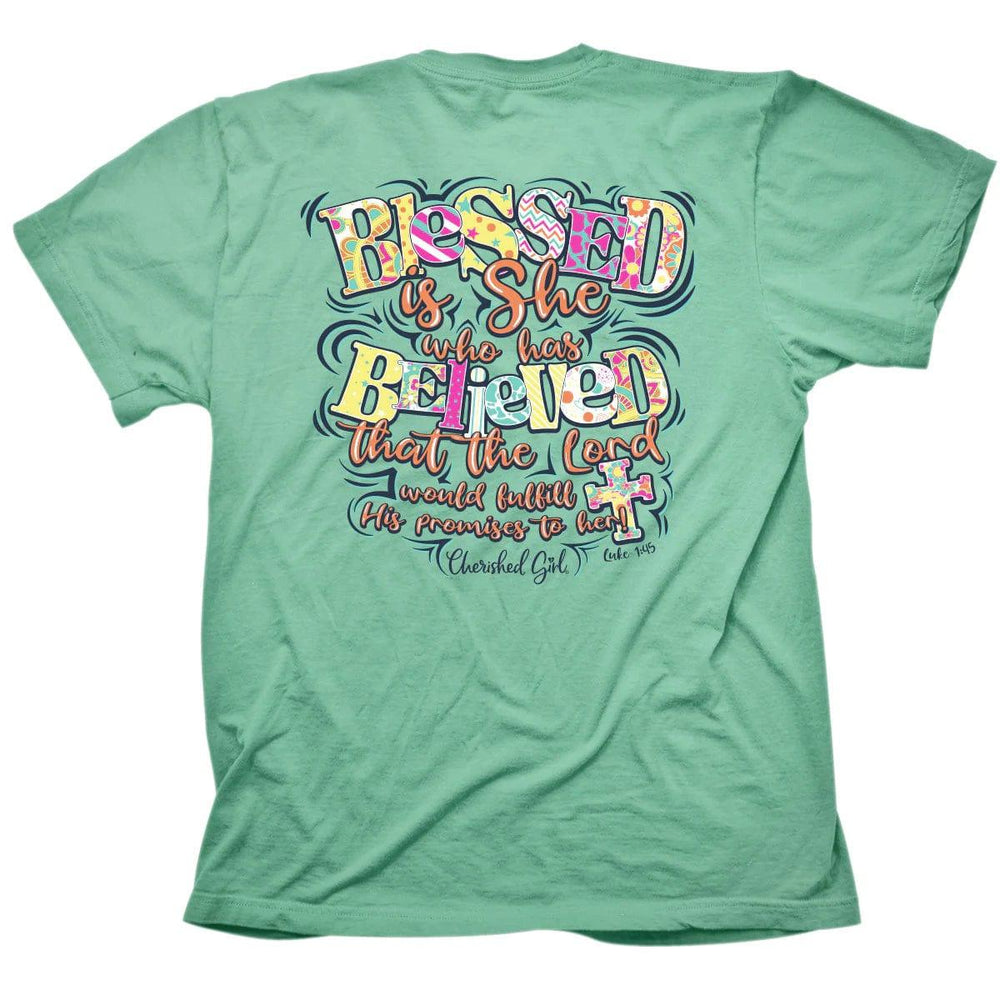 T-Shirt Blessed Is She - Pura Vida Books