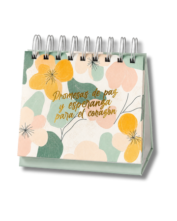 Calendario Perpetuo de Mesa | Promesas de Paz y Esperanza para el Corazón