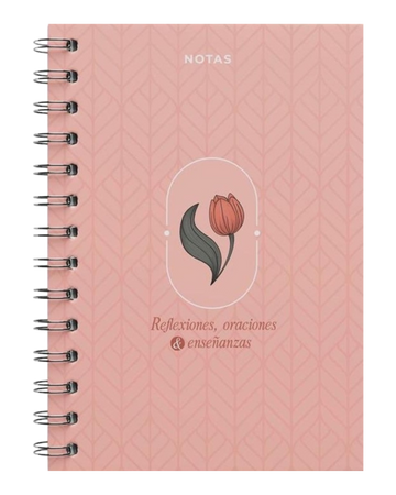 Libreta Reflexiones, Oraciones y Enseñanzas | Rosa