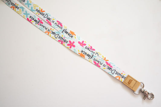 Lanyard | Donde Dios Te Plante, Florece