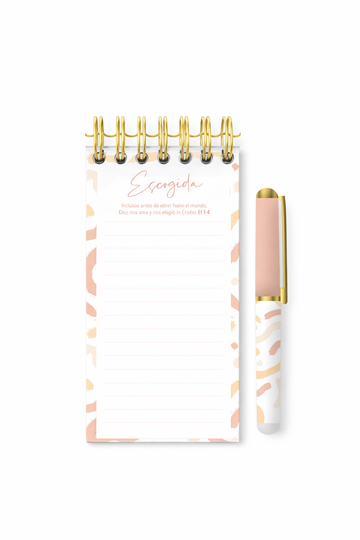 Notepad y Boligrafo | Escogida