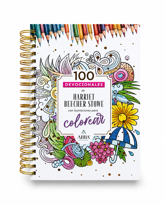 100 Devocionales para Colorear | Harriett Beecher Stowe