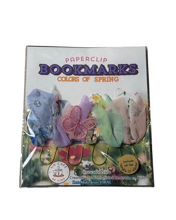 Paperclip Bookmarks Colors Of Spring | Un Café de Vida