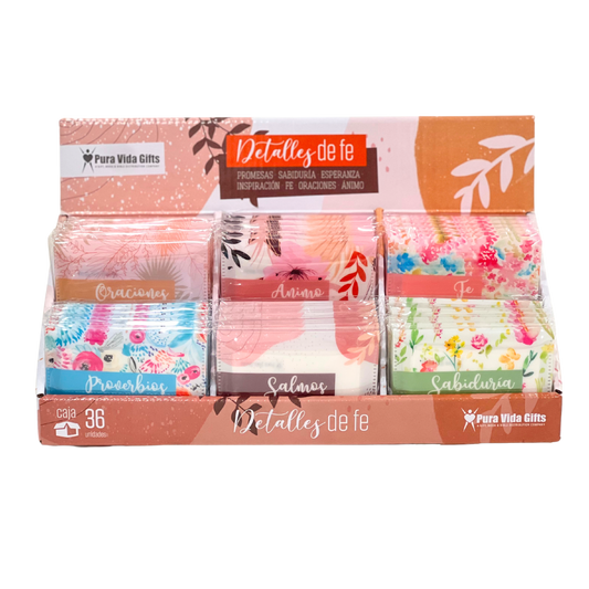 Detalles de Fe | Pastel | Display de 36