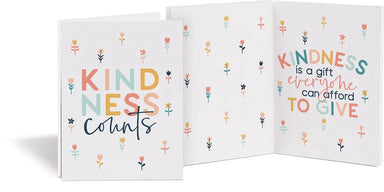 Kindness counts - Mini wooden keepsake card - Pura Vida Books