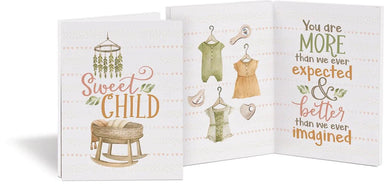 Sweet child - Mini wooden keepsake card - Pura Vida Books