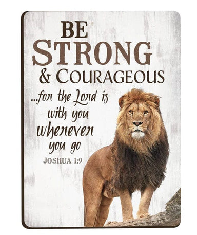 Be strong and courageous - Pura Vida Books