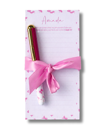 Notepad con Bolígrafo | Amada