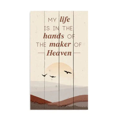 MY LIFE IS IN THE HANDS OF THE MAKER - Pura Vida Books