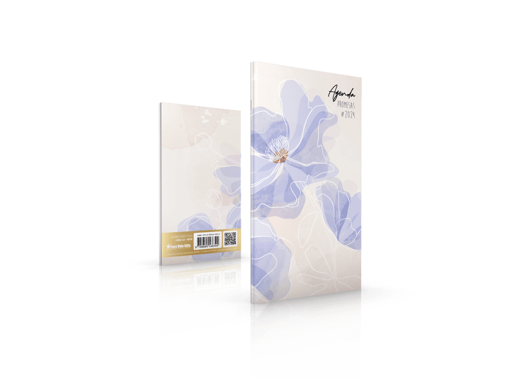 Agenda Pocket 2024 | Floral Lila