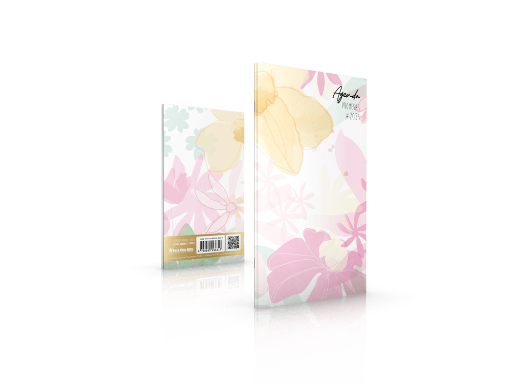 Agenda Pocket 2024 | Floral Amarillo