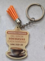 Llavero Acrílico con Tassel | Las Misericordias del Señor