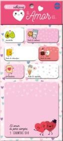 Set de Notas Adhesivas | Amor