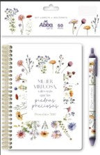 Set de Libreta de Anillas con Bolígrafo | Mujer Virtuosa
