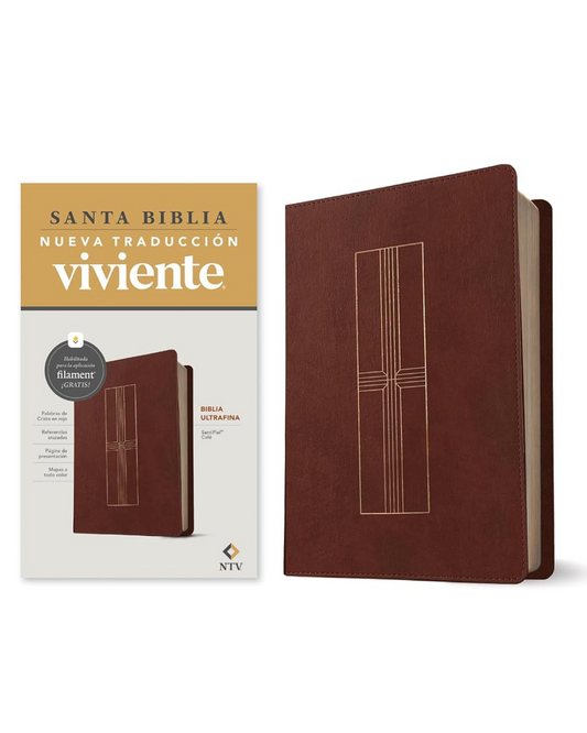 Biblia Ultrafina con Filament | NTV (Piel)