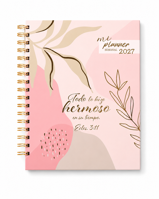 Planner 2027 | Rosado