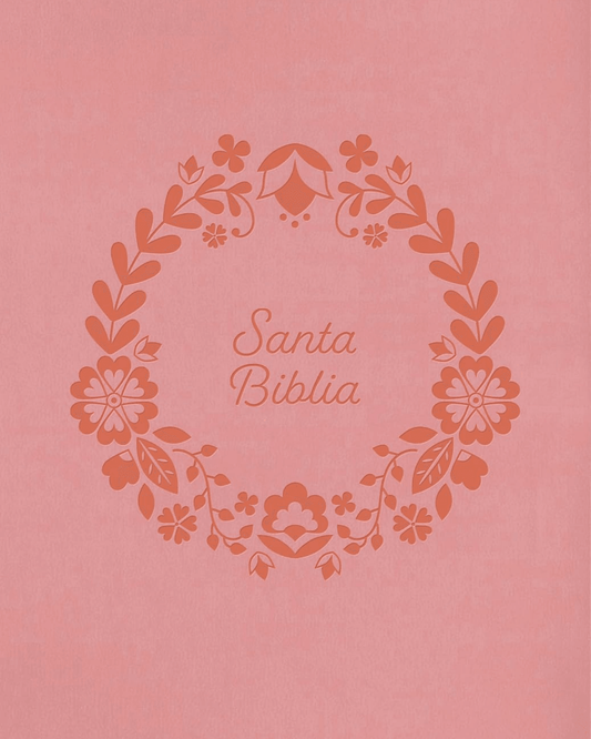 Santa Biblia Reina Valera 1960 para Regalos y Premios | Imitación Piel, color Rosa