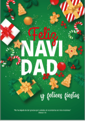 Postal Feliz Navidad - Pura Vida Books