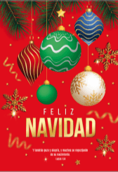 Tarjeta Feliz Navidad - Pura Vida Books