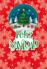 Tarjeta Feliz Navidad - Pura Vida Books