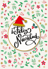 Tarjeta Feliz Navidad - Pura Vida Books