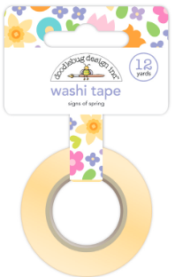 Washi tape signs of spring (Signos de primavera)