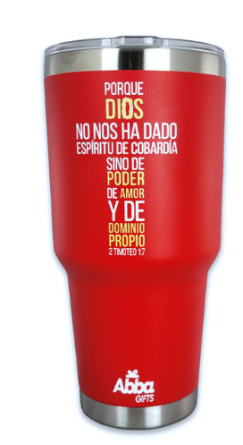 Vaso térmico Porque Dios no nos ha dado 2Tim.1:7