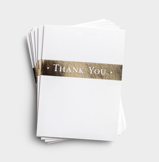 Thank You - The Lord Bless You - 10 Premium Note Cards - Blank