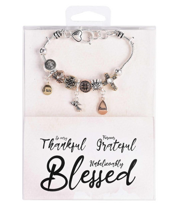 Pulsera I Am Blessed Tri-Plated