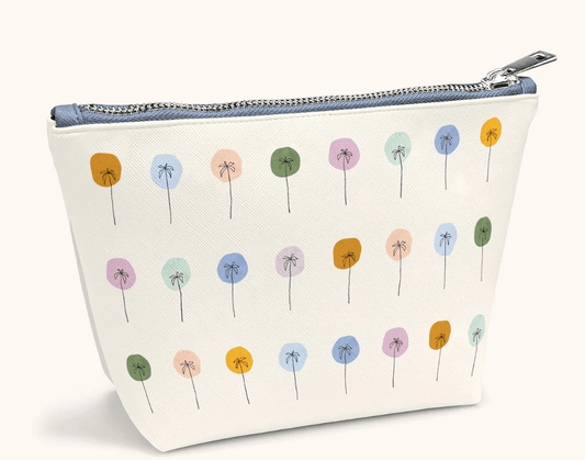 Bolso de cosméticos Dotted Palms Clutch