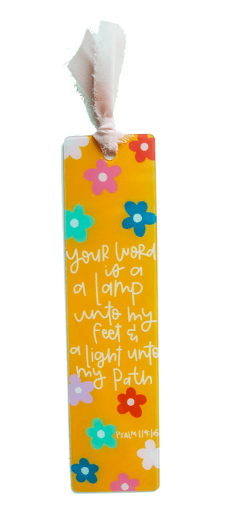 Lamp Unto My Feet Acrylic Bookmark