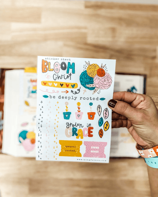 Beatitudes Sticker Sheet