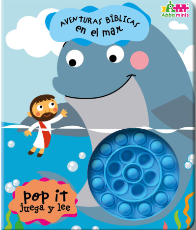 Aventuras bíblicas en el mar. Libro POP-IT. Colección Lee y Juega