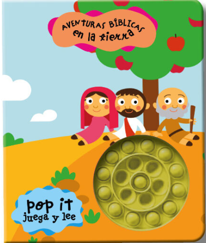 Aventuras bíblicas en la tierra. Libro POP IT. Colección Lee y Juega