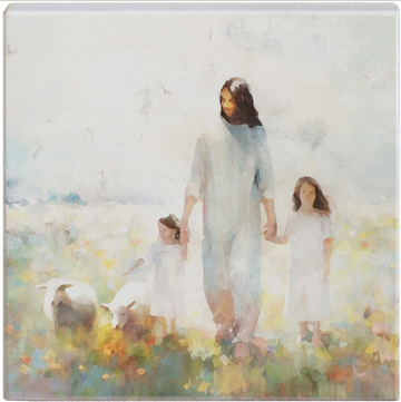 Jesus Children Art - Jesús Niños Arte