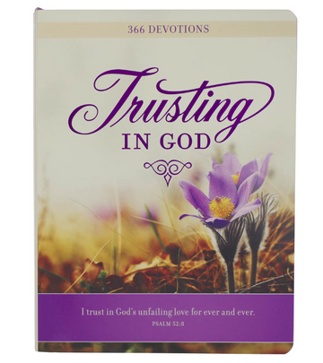 Trusting in God Hardcover Devotional