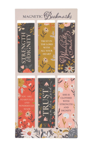 Worthy Autumnal Medley Magnetic Bookmark Set