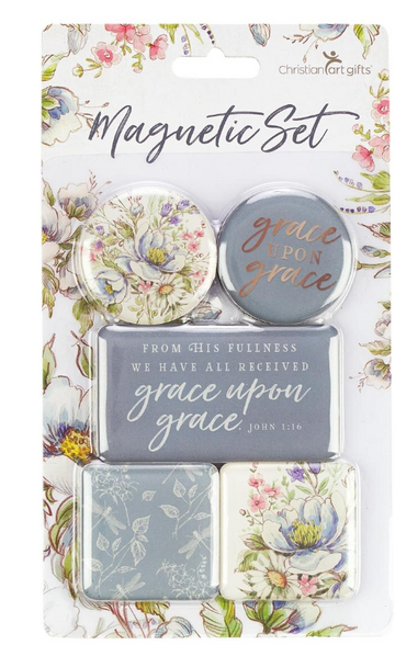 Grace Upon Grace Magnet Set - John 1:16