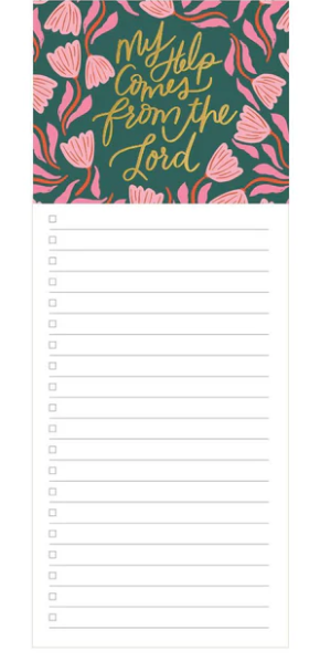 My Help Magnetic Notepad | Mi bloc de notas magnético Mi ayuda
