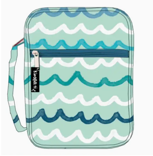 Mighty Waves Bible Cover |Cubierta para Biblia Olas poderosas