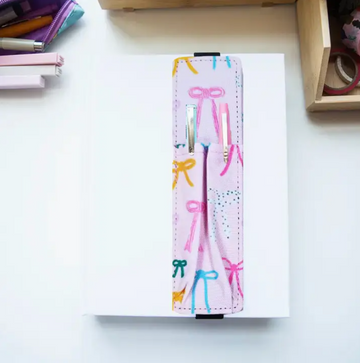 Beautiful Bows Elastic Pen Holder| Sujetador de bolígrafo elástico Hermosos lazos