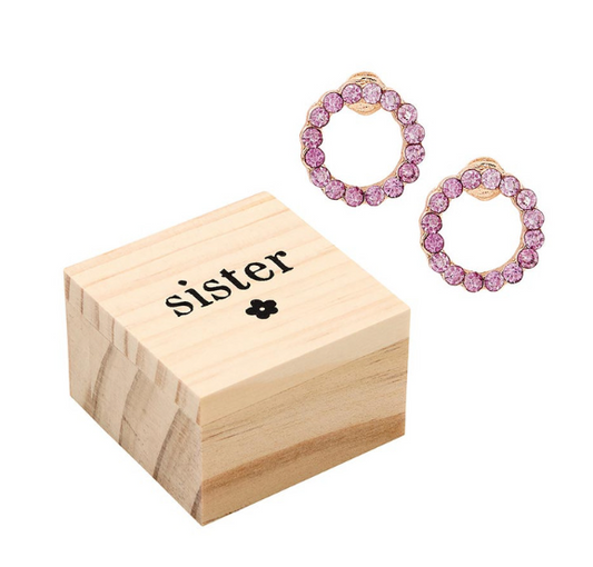 Treasure Box Earrings - Sister| Hermana